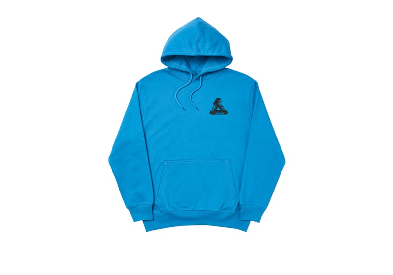 Palace Tri-Wobble Hood Blue