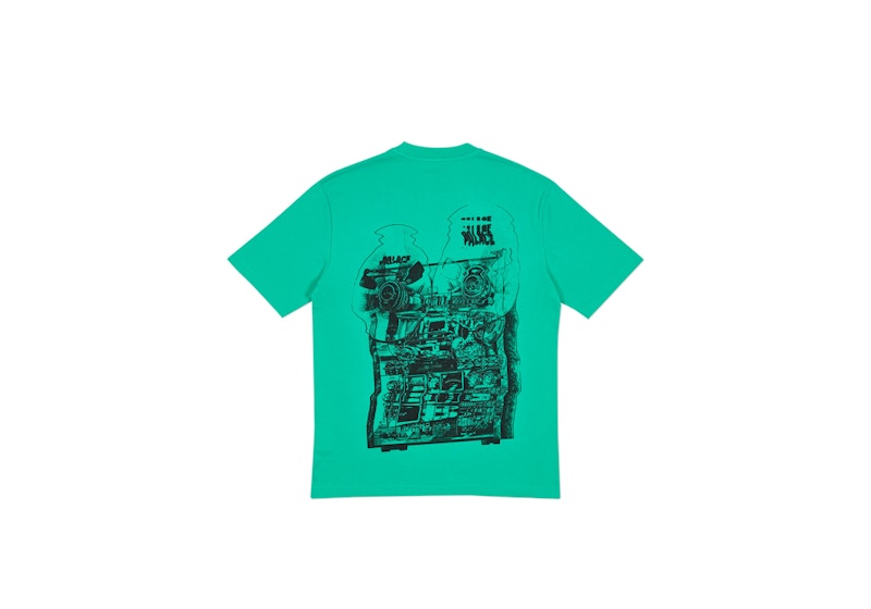 Palace Tri-Wobble T-shirt Pool Green