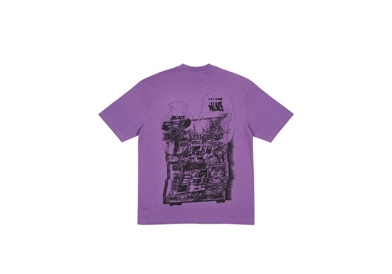 Palace Tri-Wobble T-shirt Purple