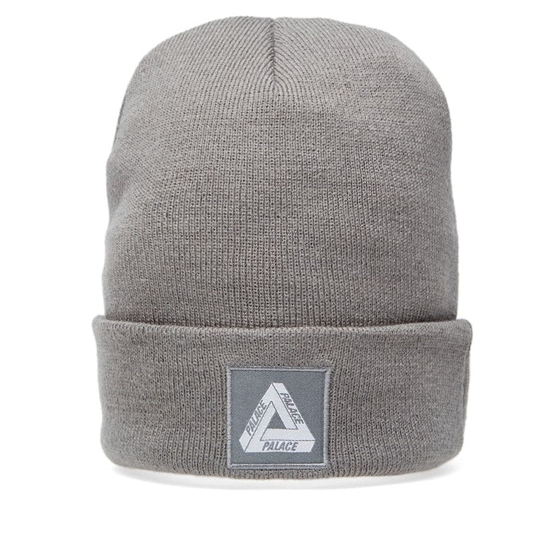 Palace Triferg Patch Beanie Silver