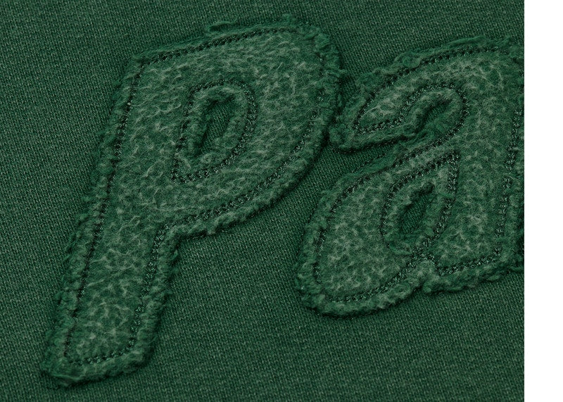 Palace Triple Stitch Crew Pigment Green