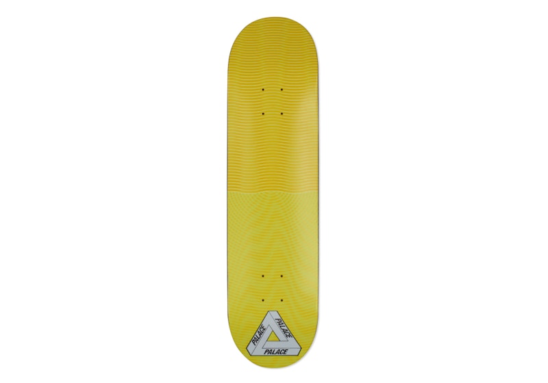 Palace Trippy Stick Two 8.1 Skateboard Deck Yellow