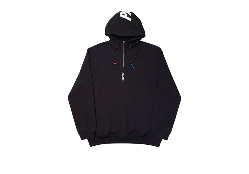 Palace Twill 1/4 Hood Black