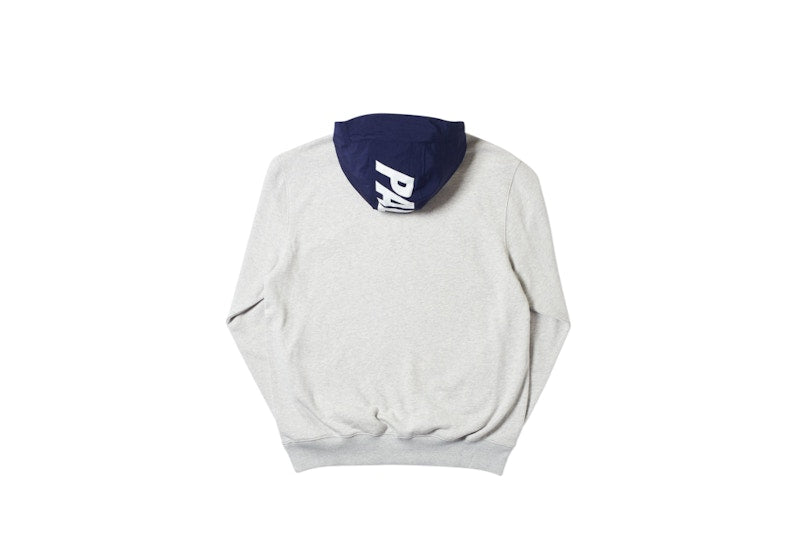 Palace Twill 1/4 Hood Grey Marl