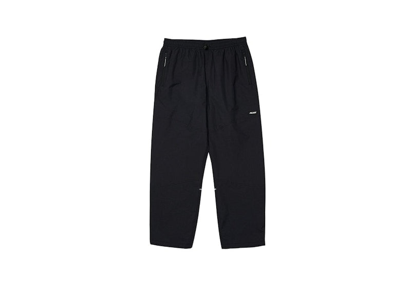 Palace Typo-Wave Shell Joggers Black