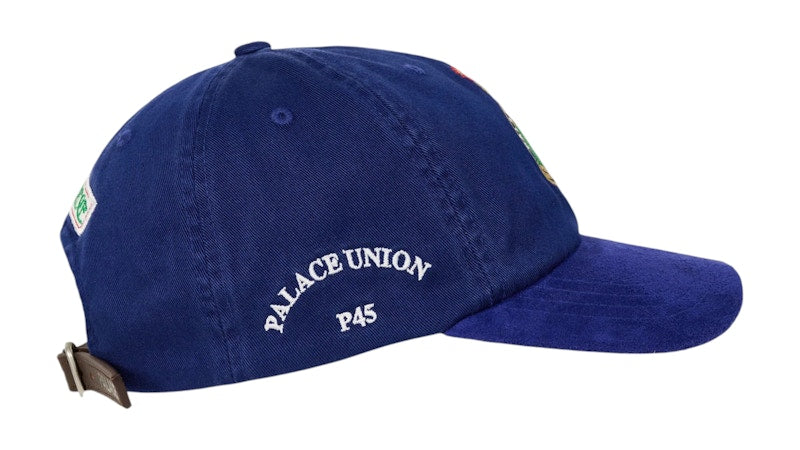 Palace Union Italy 6-Panel Hat Blue
