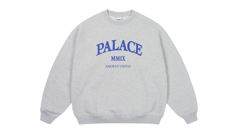 Palace Unitas Oversized Crew Marl