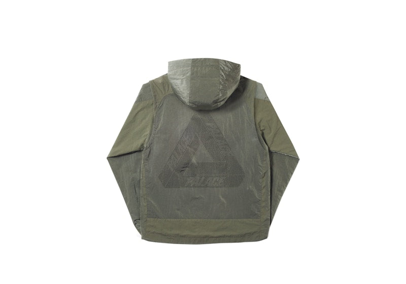 Palace Utility Iridescent Jacket + Vest Olive