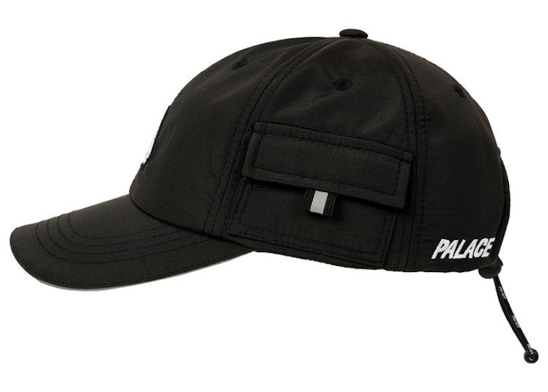 Palace Utility Shell 6-Panel Black