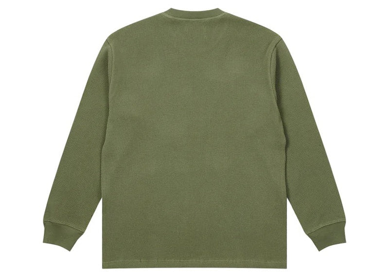 Palace VHS Thermal Longlseeve Top Olive