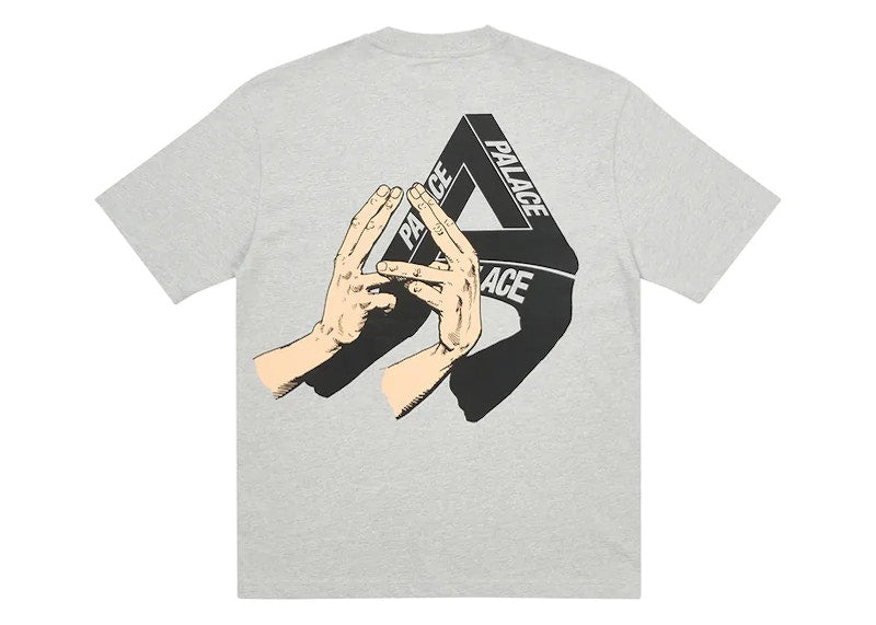 Palace Valley of the Shadows T-shirt Grey Marl