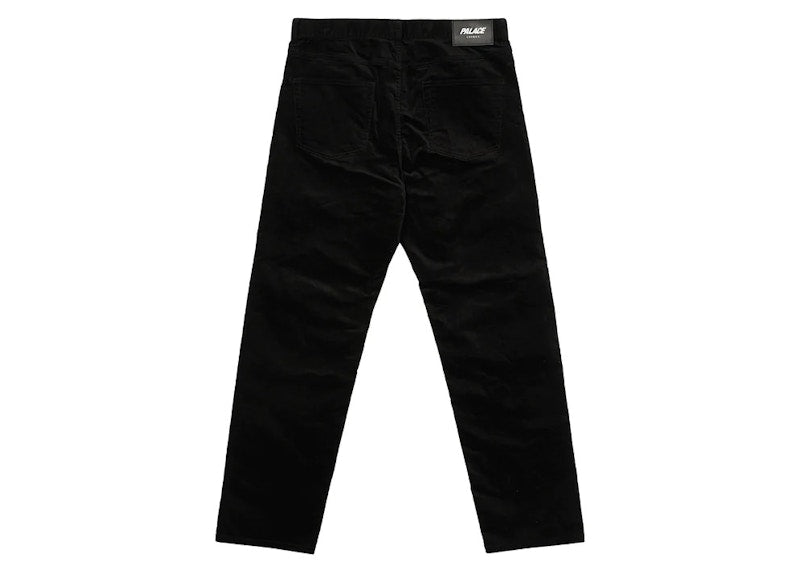 Palace Velvet Jean Black