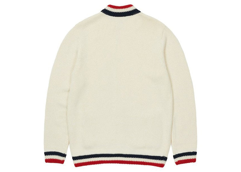Palace Vert Knit White