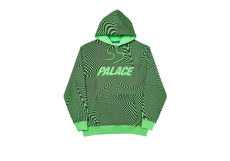 Palace Vertigo Hood Green
