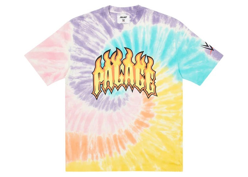 Palace x WWE Dude T-Shirt Tie-Dye