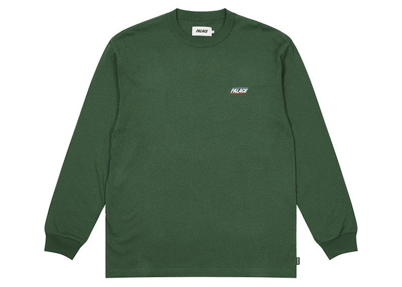 Palace Waffle Longsleeve (FW21) Green
