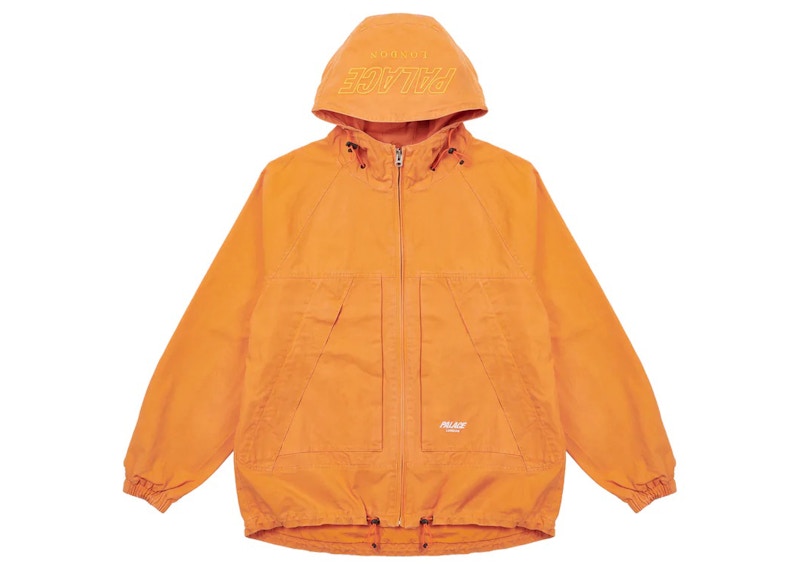 Palace Washed Cotton Jacket Orange