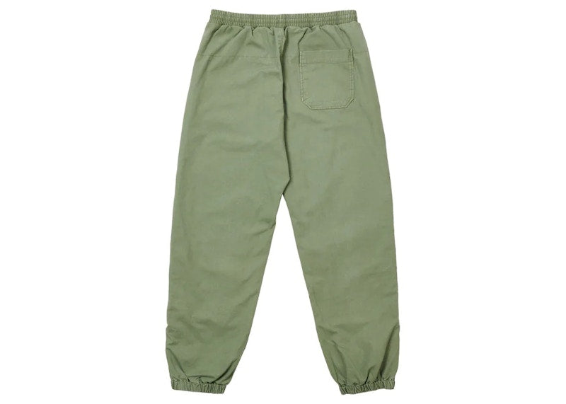 Palace Washed Cotton Jogger Olive