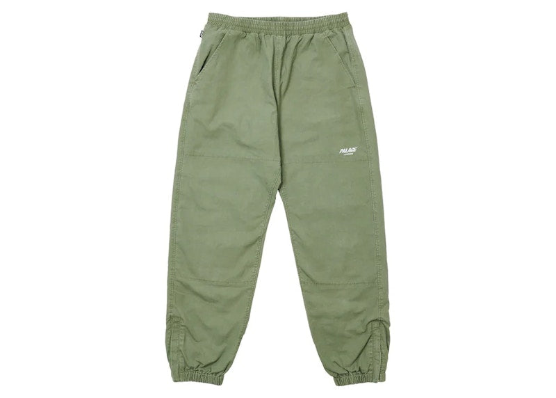 Palace Washed Cotton Jogger Olive