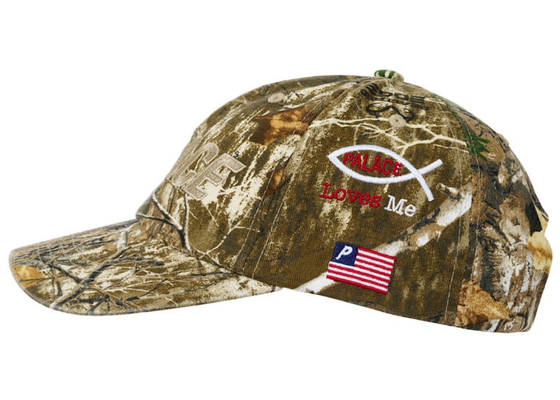 Palace Washed Realtree 6-Panel Edge