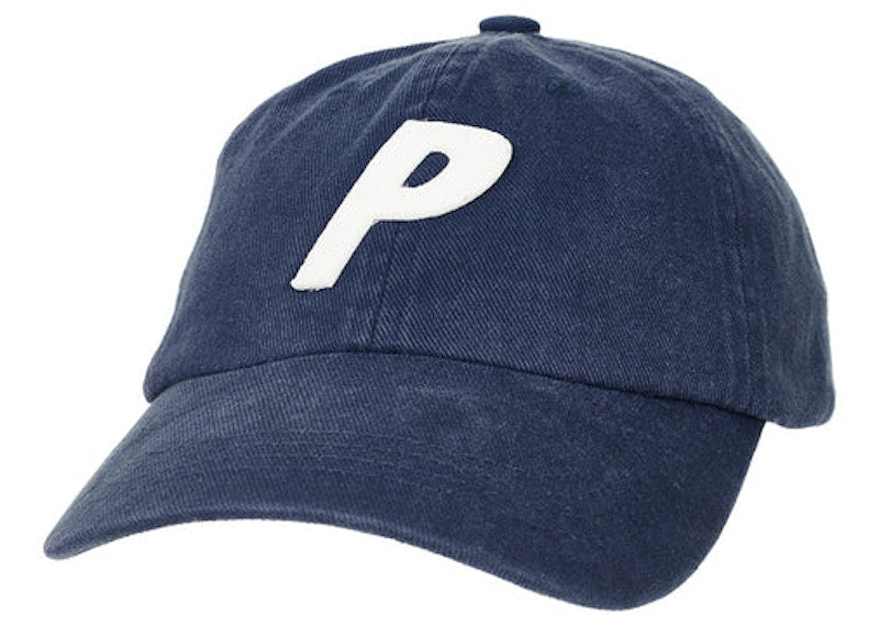 Palace Washed Twill P 6-Panel Navy