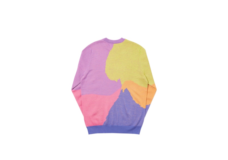 Palace Whirl Knit Green/Yellow/Purple