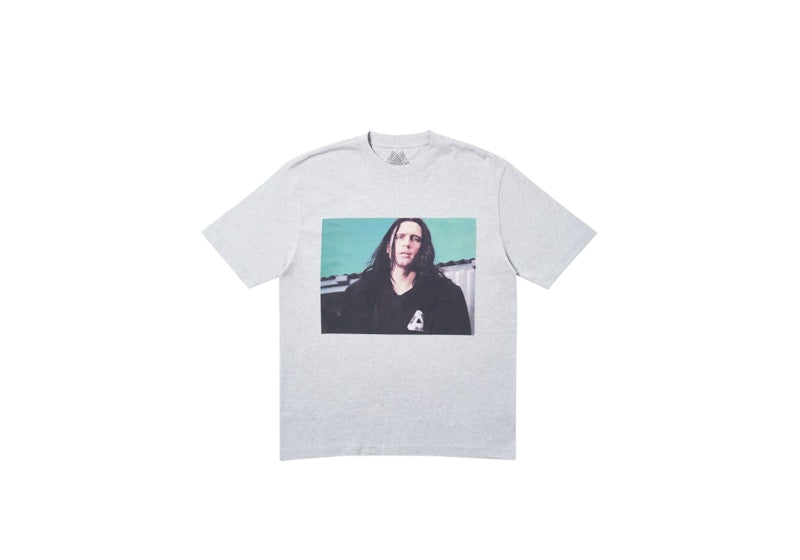 Palace Wise Up T-shirt Grey Marl