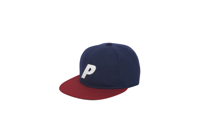 Palace Wool Stadium Cap Navy/Red