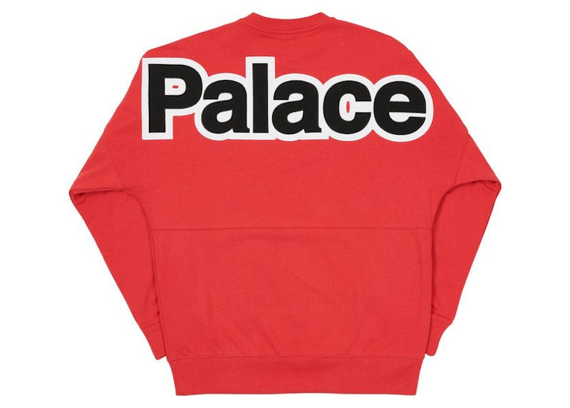 Palace Word Crew Red