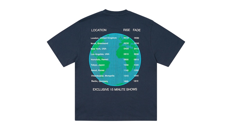 Palace World Tour T-Shirt (SS25) Navy