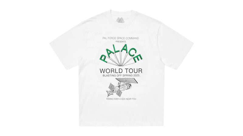 Palace World Tour T-Shirt (SS25) White