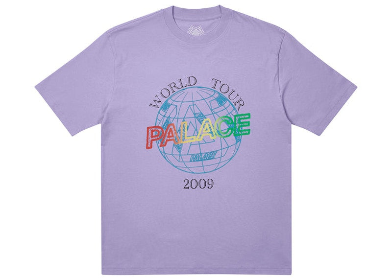 Palace World Tour T-shirt Violet