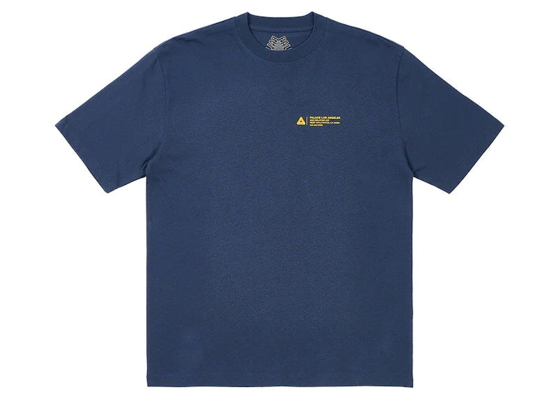 Palace Wrapper Logo T-Shirt Navy