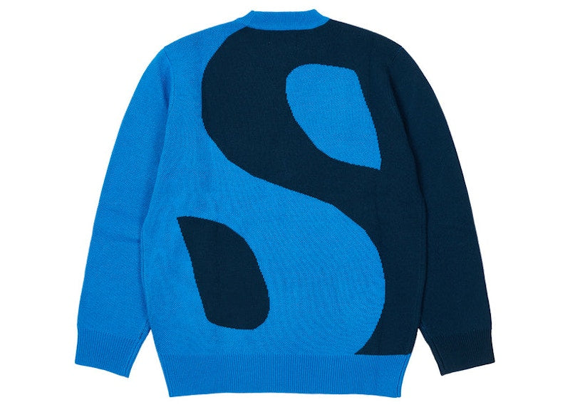 Palace Yin Yang Knit Blue Tonal