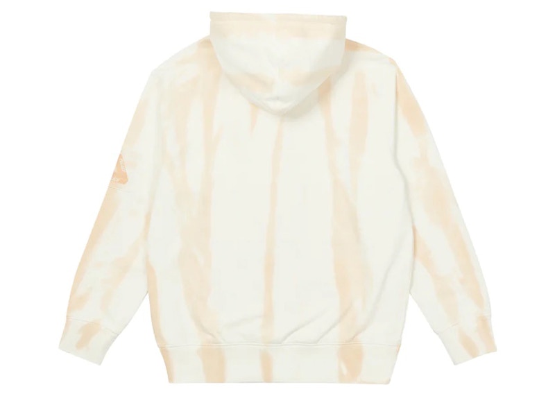 Palace Zebra Tie Dye Hood Sand
