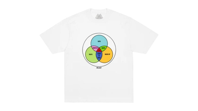 Palace Zen Diagram T-Shirt White