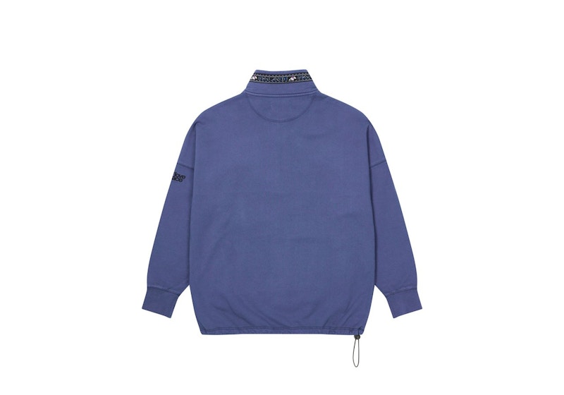 Palace Zen Half Zip Navy