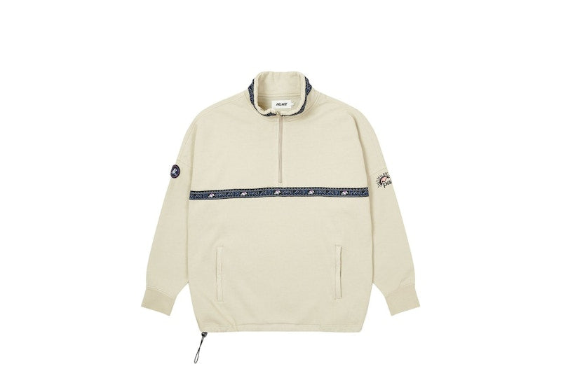 Palace Zen Half Zip Stone