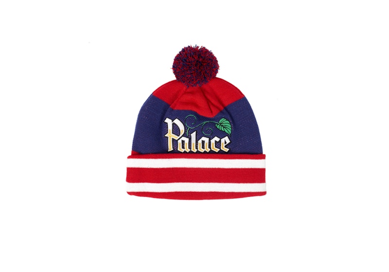 Palace Zero Zero Beanie Red/Blue