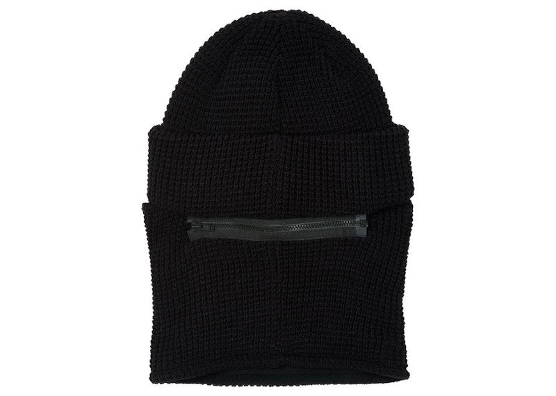 Palace Zip Off Facemask Beanie Black