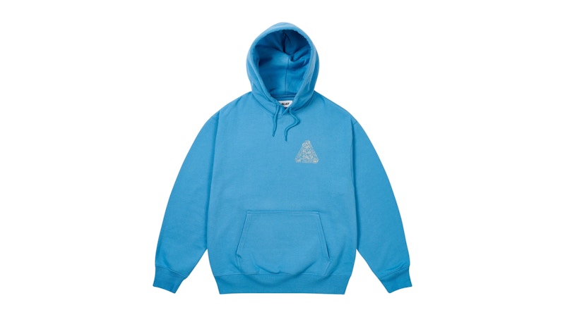 Palace Zodiac Tri-Ferg Hood Ocean Blue