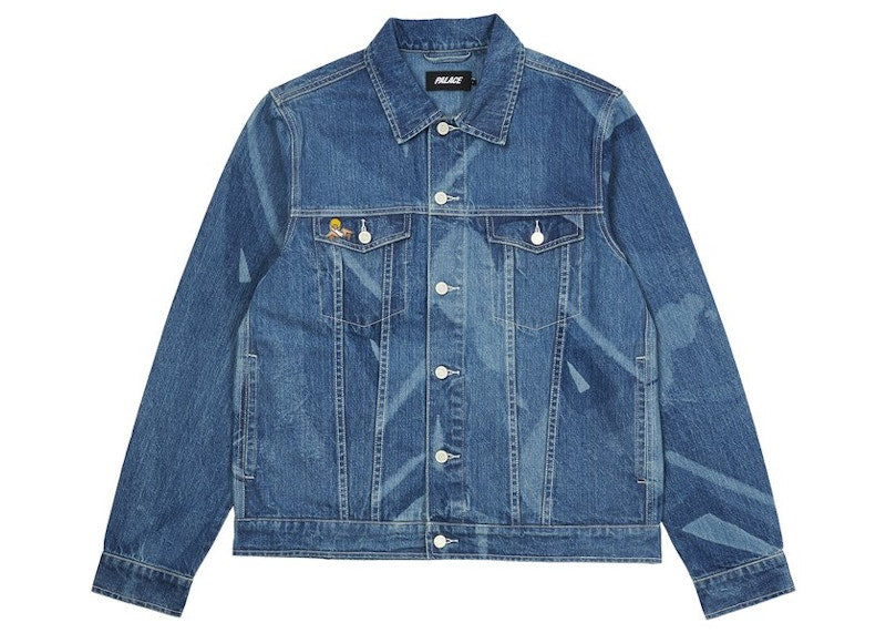 Palace Zomby Denim Jacket Stone Wash