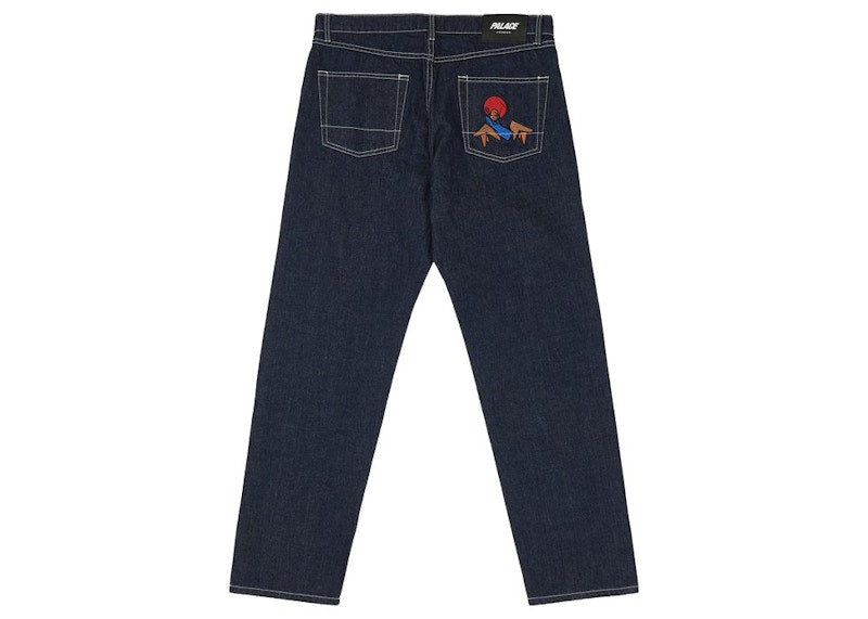 Palace Zomby Denim Jeans Indigo