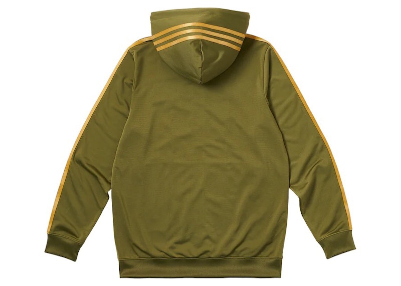 Palace adidas Hooded Firebird Track Top (SS23) Olive