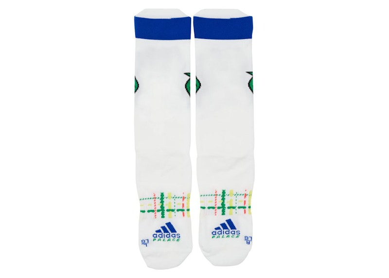Palace x adidas Running Socks White