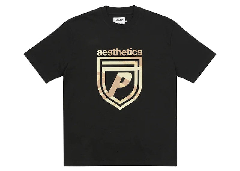 Palace x Aesthetics Logo T-shirt Black