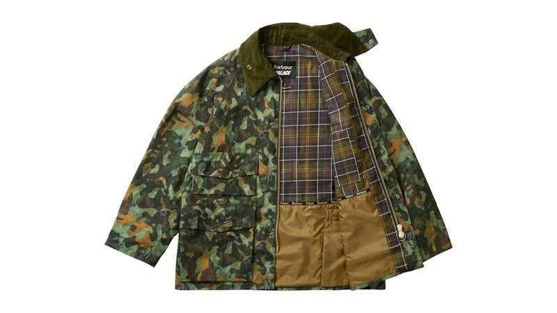 Palace x Barbour Bedale Casual Jacket Kelp Forest Camo