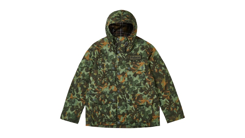 Palace x Barbour Field Casual Jacket Kelp Forest Camo