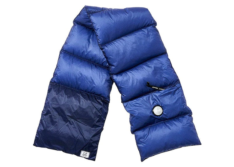 Palace x C.P. Company Down Pocket Scarf Bright Cobalt