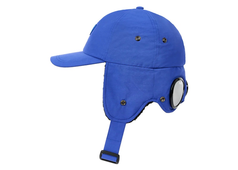 Palace x C.P. Company Goggle Ear Flap P-Cap Bright Cobalt